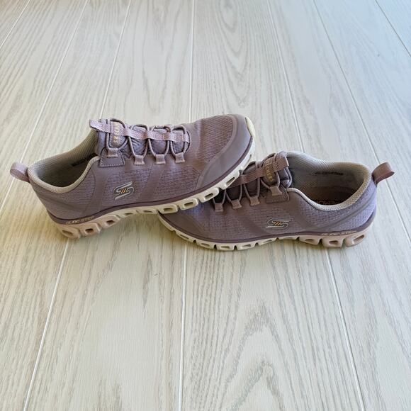 Skechers Women’s 7 Glide-Step Lavender Purple Trainers Sneakers - Picture 5 of 7